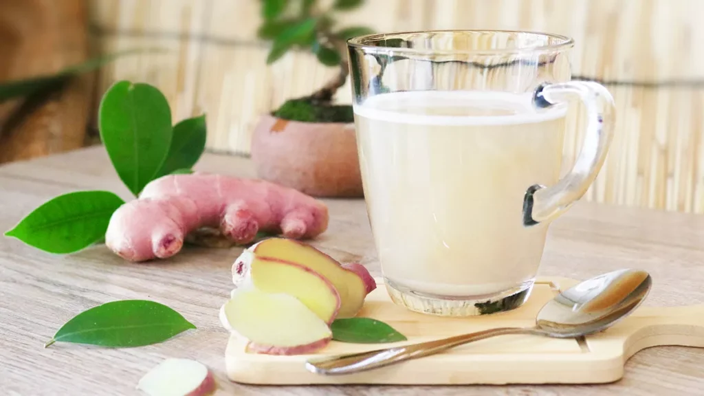 manfaat susu jahe