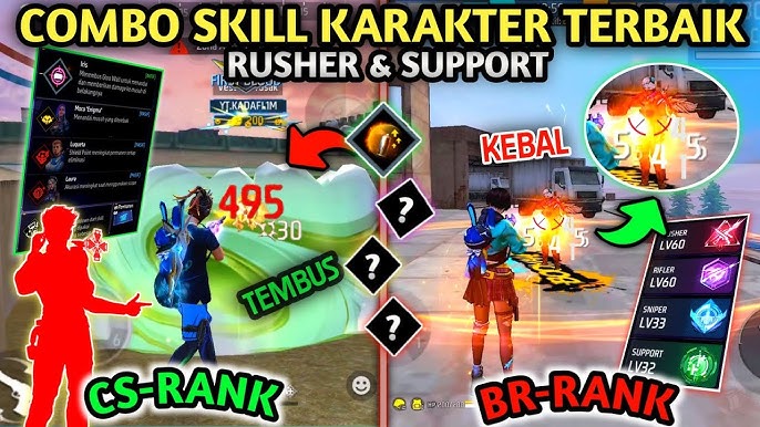 Combo Skill Karakter Battle Royale Terbaik untuk Push Rank Auto Win 2026